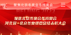 北京冬奥会 冬残奥会 冬奥组委总结表彰大会